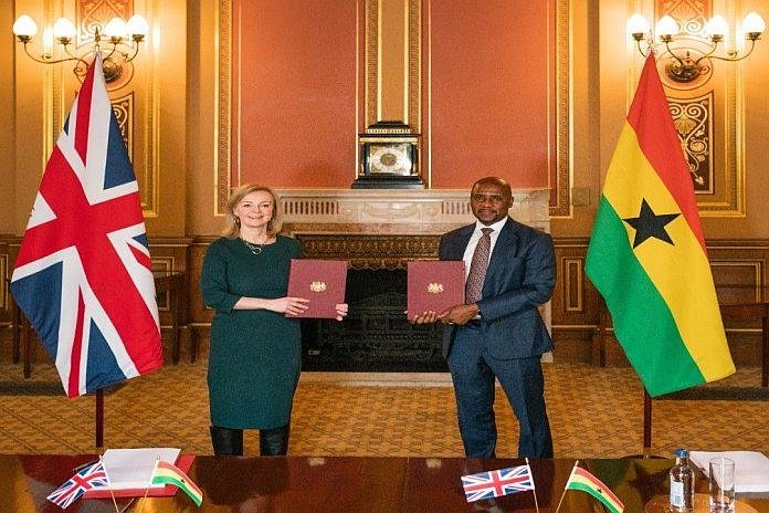 UK signs trade partnership agreement with Ghana