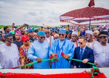 Outgoing Governor Fayemi inaugurate Ekiti Airport alongside Minister of Aviation