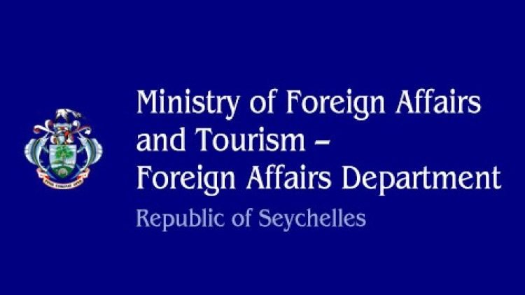 Ambassador Vivianne Fock Tave receives the Ambassador-designate of the Republic of Korea