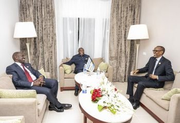 EAC Summit – Rwanda’s Kagame Meets DRC Prime Minister