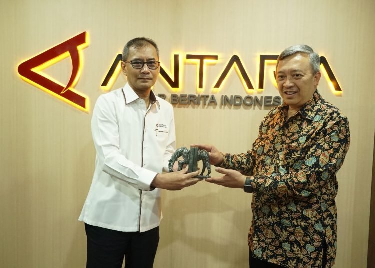 Ambassador of the Republic of Indonesia to Namibia Pays Courtesy Visit to Indonesian News Agency (ANTARA)