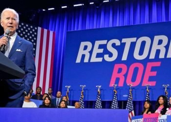 American Biden says Democrats will not be able to pass abortion-rights legislation