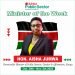 Hon Aisha Jumwa, Minister of Public Service, Gender & Affirmative, Kenya has Emerged APS Minister of the Week