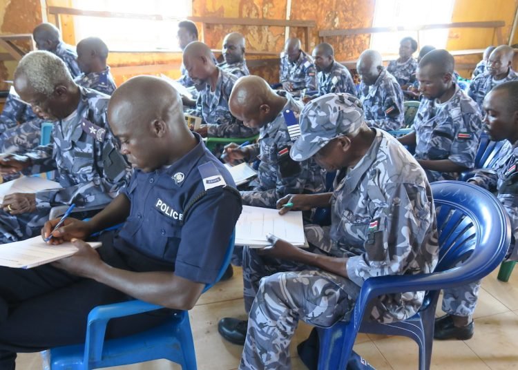 Police in Tambura Learn New Skills from United Nations (UN) Colleagues