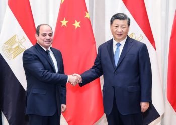 Xi Jinping meets with Egyptian President Abdel Fattah el-Sisi