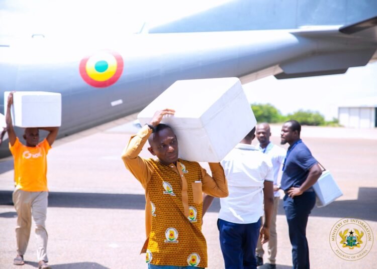 Ghana: Ministry of Health and Ghana Health Service receive first consignment of measles, BCG,Oral polio Vaccines