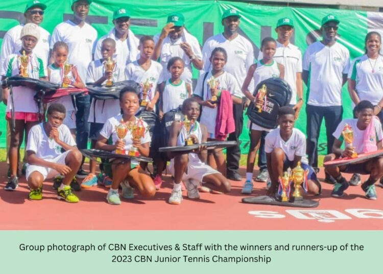 Central Bank of Nigeria holds 2023 CBN Junior Tennis Competition