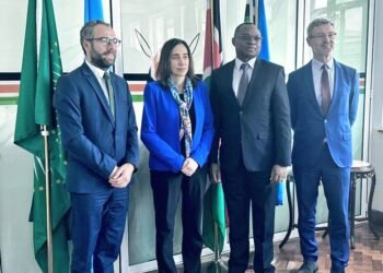 Amb George Orina meets Deputy CEO of Expert France, Rima Le Coguic