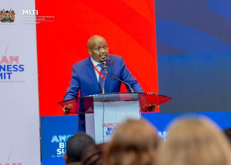 CS Moses Kuria gives key note address at AMCHAM Business Summit