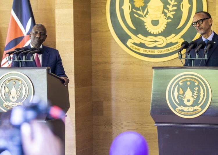 Rwanda, Kenya sign nine cooperation agreements as Ruto visits