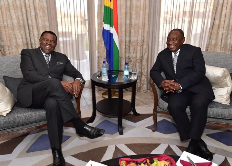 SA, Namibia partners to strengthen trade and investment