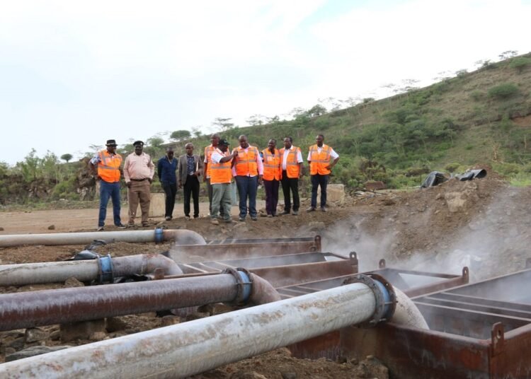 Kenya: PS Alex Wachira visits Silali Geothermal plant in Paka