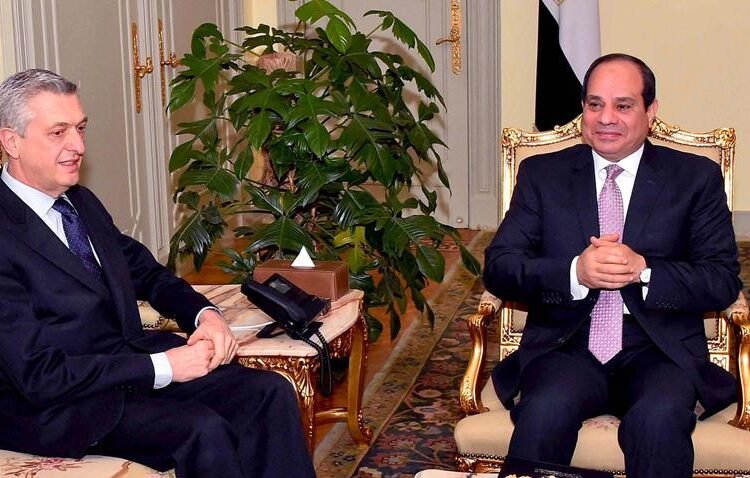 Egypt: President El-Sisi Meets United Nations High Commissioner for Refugees