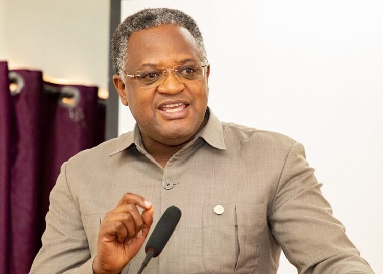 Tanzania's Permanent Secretary in Prime Minister's Office, Dr. Jim Yonazi