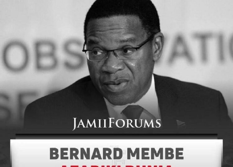 Former Tanzanian Foreign Minister Bernard Membe passes on at 69