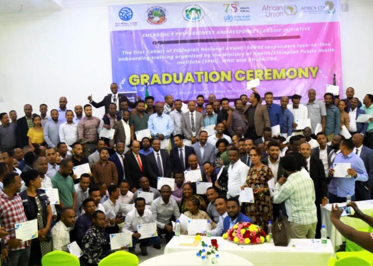 Ethiopian Ministry of Health, WHO train 100 Rapid Responders