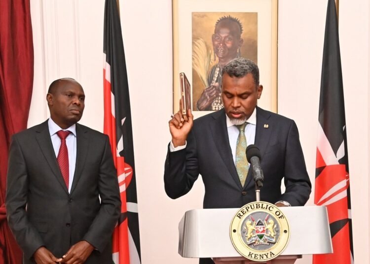 Kenya: Former DPP Noordin Haji sworn in as National Intelligence Service Director General