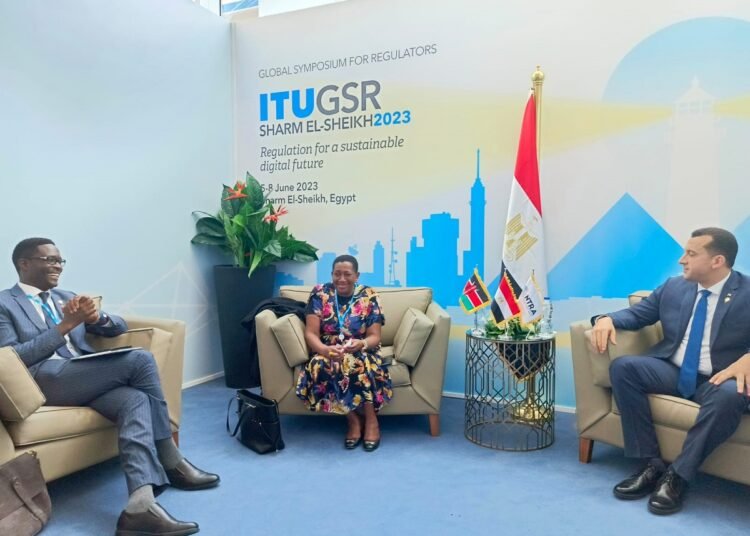 Kenyan delegation to ITUGSR hold bilateral engagement with Executive President Hossam El-Gamal