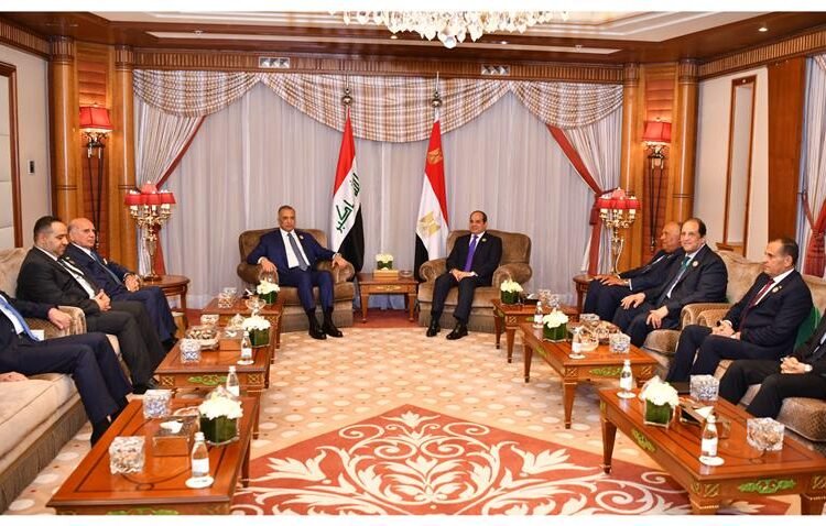 Egypt: President El-Sisi Meets the Prime Minister of Iraq and his Delegation