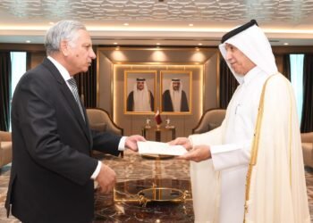 Qatar: Minister of State for Foreign Affairs Receives Copy of Credentials of Ambassadors of Guatemala, Guinea-Bissau