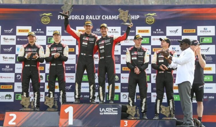 Kenya: President Ruto congratulates WRC Safari rally winners, Bravo Ogier and Landais