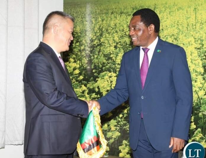 Zambian President Hichilema holds talks with Polish President Duda