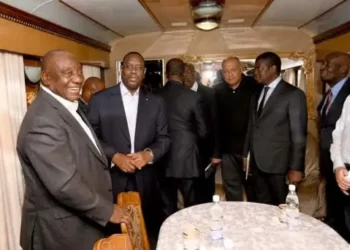 Seven African leaders in Ukraine on peace mission