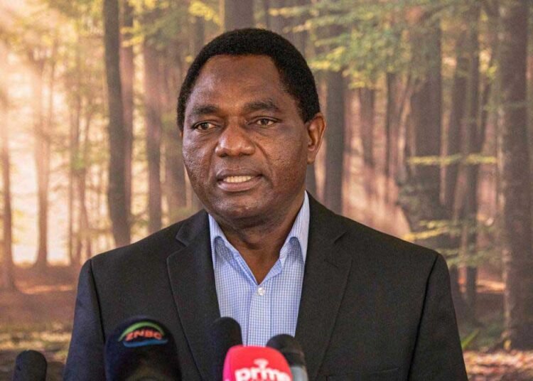 Zambian President Calls for a United African Front to Tackle Climate Change