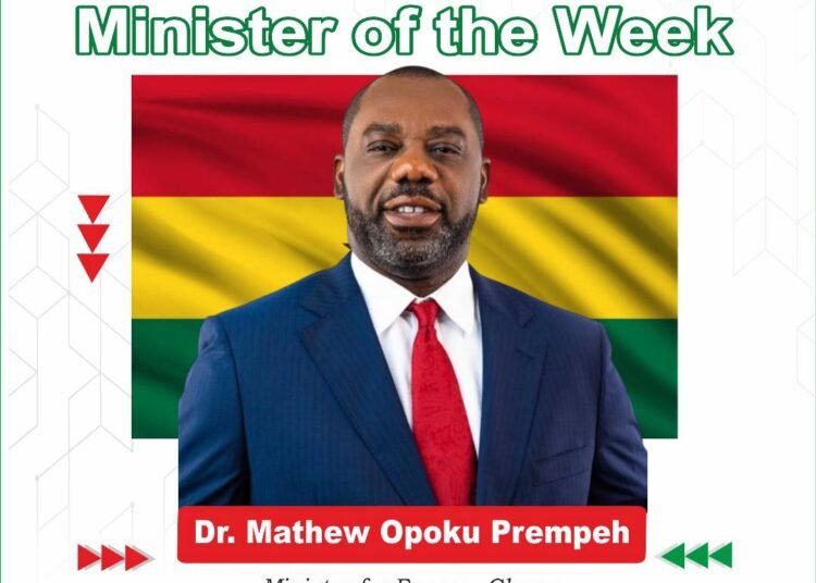 Hon. Matthew Opoku Prempeh emerges Public Sector Global ‘Minister of the week’