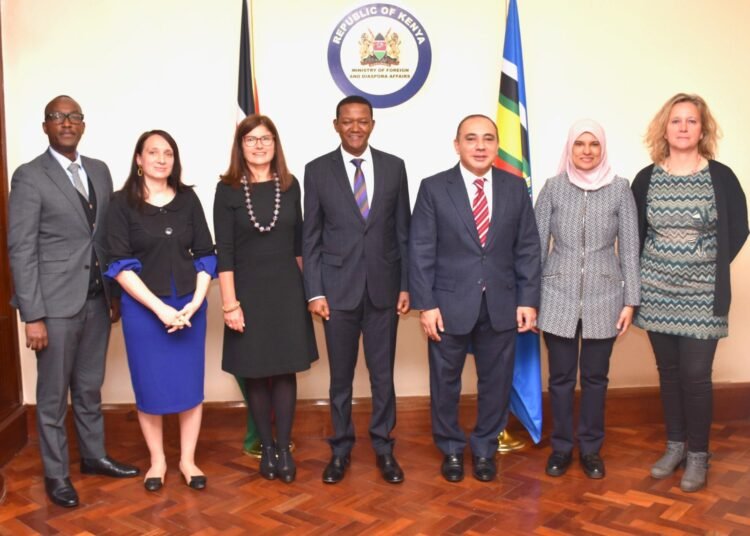 Kenya: CS Mutua holds meeting with EU and Egypt Ambassadors to Kenya on violent extremism