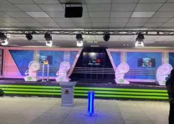 Ghana: National Lottery Authority outdoors ultramodern lotto drawing machines