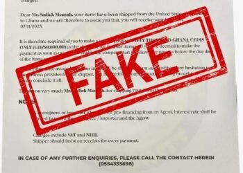Ghana Shippers’ Authority denounces fake press release on Clearing Agent charges