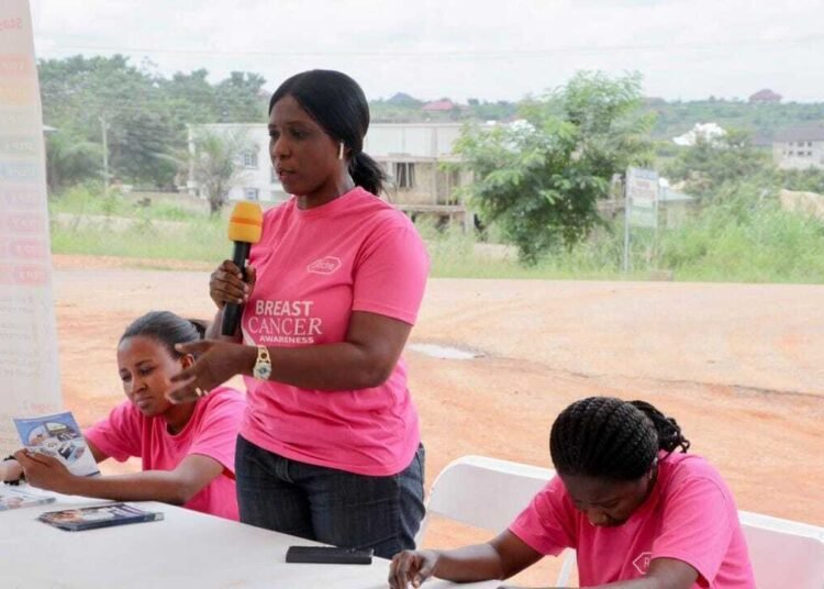 Ghana: NCA partners Kwanwoma Health Centre to celebrate Breast Cancer Awareness month