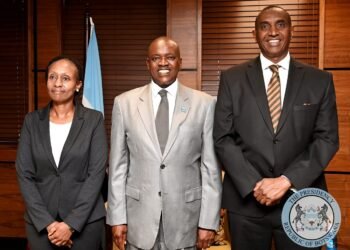 Kenya High Commissioner to Botswana bids farewell to His Excellency Dr. Mokgweetsi E.K Masisi
