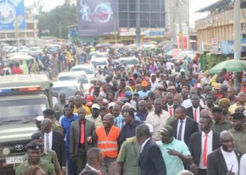 Kenya: Governor Barasa, DG Savula inspect business in Kakamega town