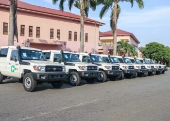 British High Commission donates eight ambulances to the Ghana Armed Forces