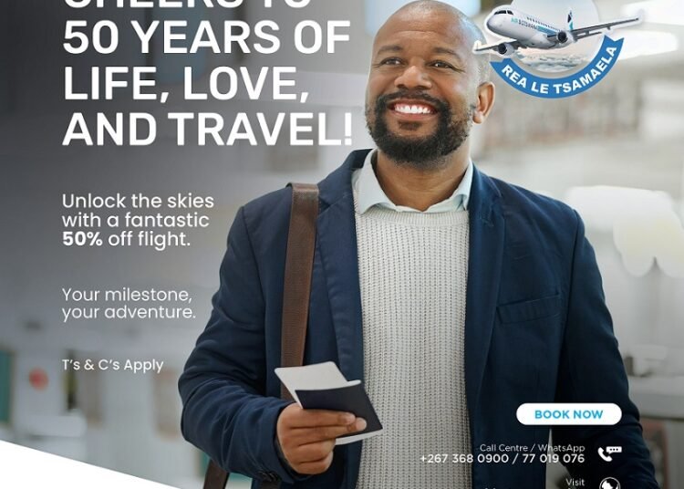 Air Botswana introduces 50% birthday discount