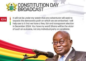 Ghana: President Akufo-Addo reaffirms commitment to democracy: “No coup under my watch”