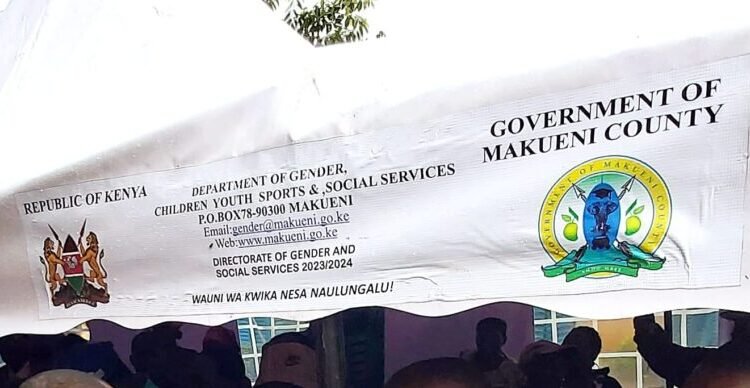 Kenya: Governor Kilonzo distributes twenty three 100-seater tents and chairs