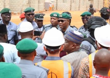 Nigeria: Customs CG inspect new Zone B Headquarters construction site in Mando