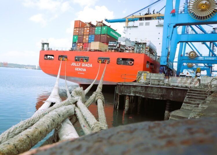 Kenya: Port of Mombasa welcomes MV Jolly Giada: Offload 2000 TEUs comprising