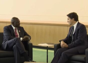 Prime Minister Justin Trudeau in Discourse with President of Kenya William Ruto