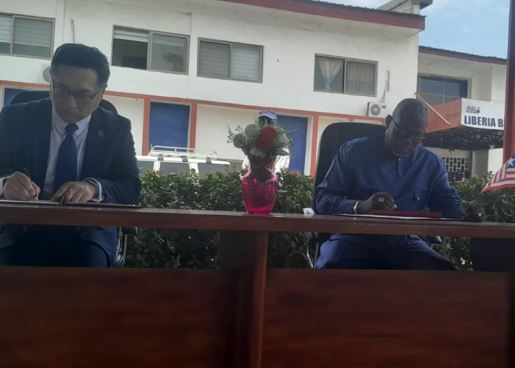 Liberia, China Forms Partnership to Sign U.S.$5m Project Agreement