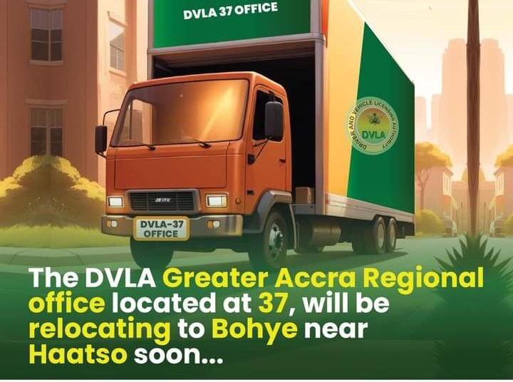Ghana: DVLA relocates Greater Accra Regional Office at 37 to Haatso – Bohye