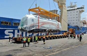 Tanzania receives electric SGR trains from South Korea