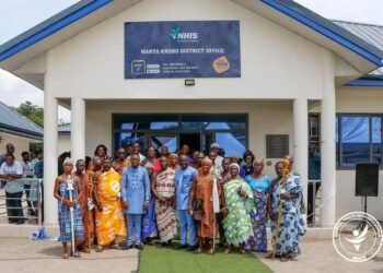 Ghana: Dr. Dacosta Aboagye commissions Manya Krobo NHIA District office