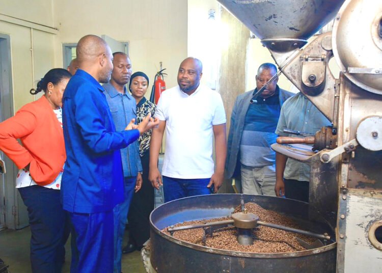 Ministry of Agriculture pays a working visit to Tanzania Coffee Board in Moshi