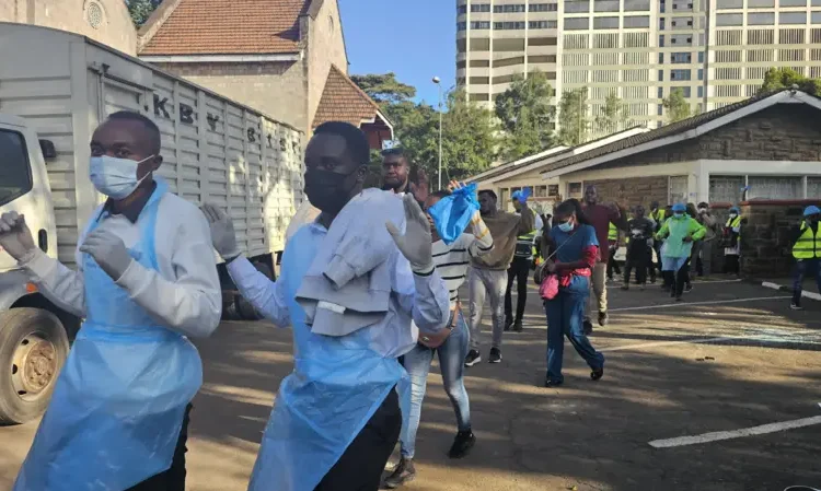 Kenya: Five killed, parliament ablaze in tax protest