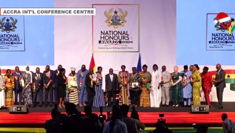 President Akufo-Addo Urges National Honours Recipients to Pursue Greater Heights