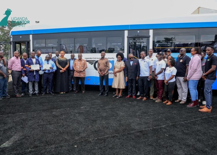 Uganda:UCAA adopts e-mobility with first Kayoola EVS bus